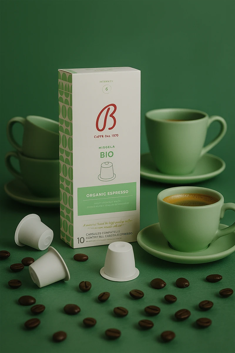 Miscela Bio Organic Espresso Compostable